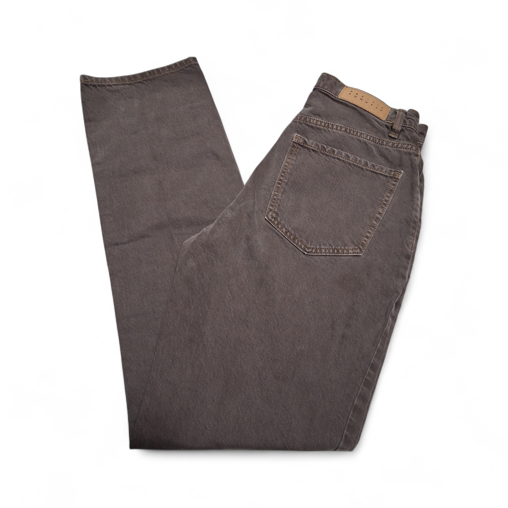 Pac Sun Eco Brown Dad Jeans Womens Size 25 - Picture 5 of 10